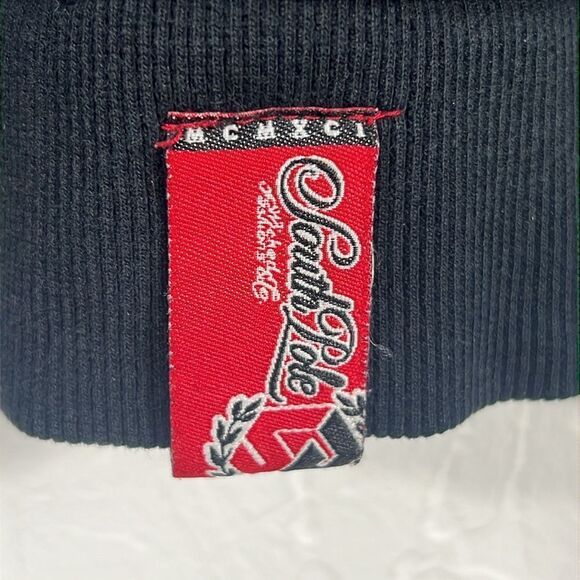 🔥🔥Vintage SOUTH POLE Gear Embroidered Zip Up Sleeveless Hoodie Jacket XL - EUC - Picture 8 of 13